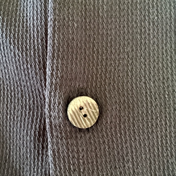 Tommy Bahama 100% Silk Black Short Sleeve Button Down Shirt, Size L - Picture 8 of 8